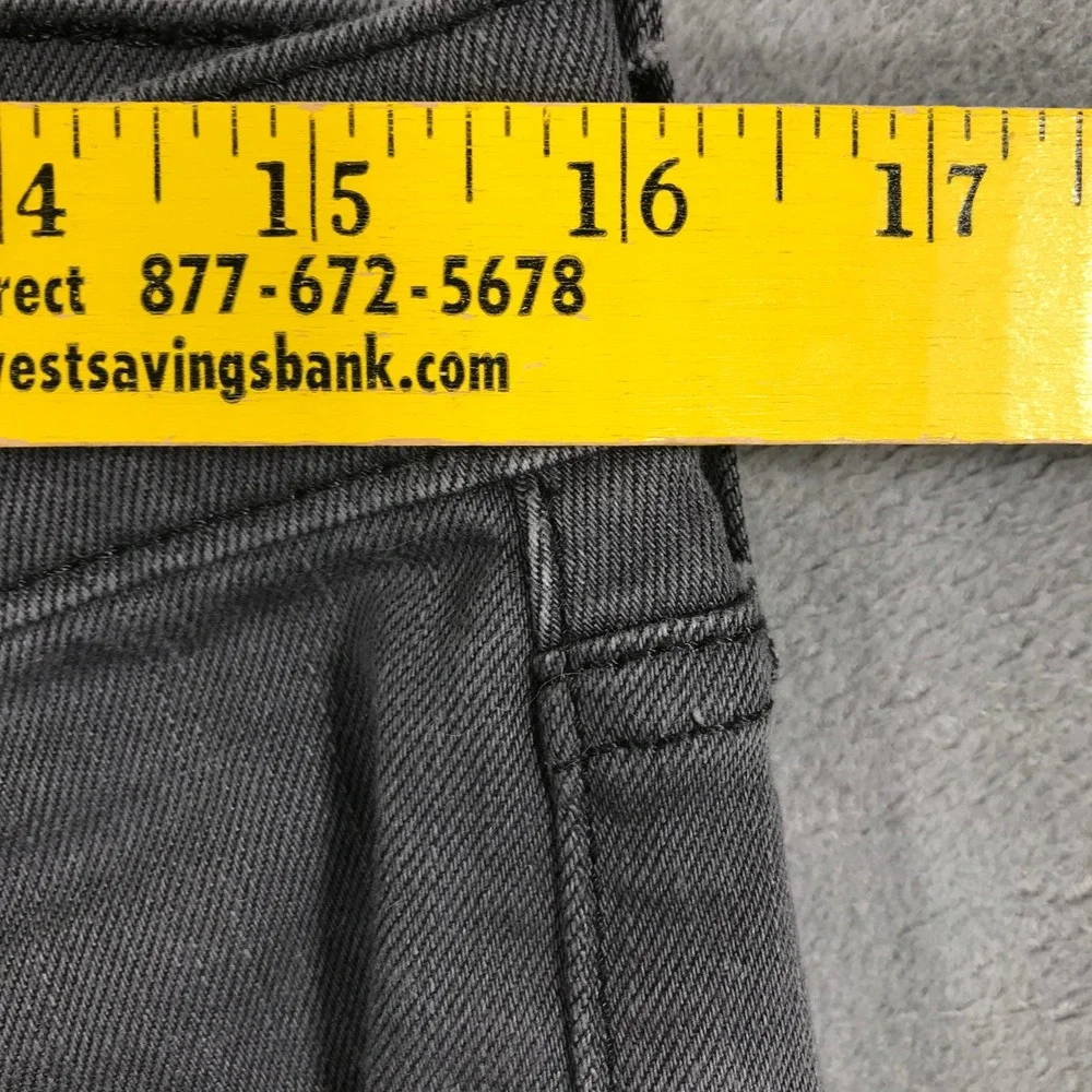 Levis 511 Slim Fit Gray Denim Jeans Mens 32x30 Charcoal Stretch Pants